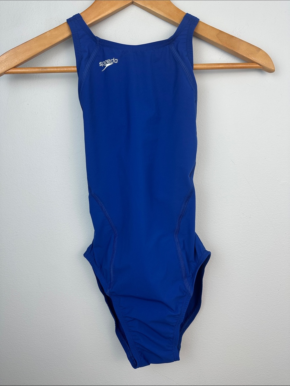 NEW Speedo Fast Skin FS Pro EU 30 US 00 Navy Competitive Swim One Piece Swimsuit